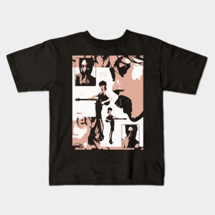 stylish drip trendy design Kids T-Shirt